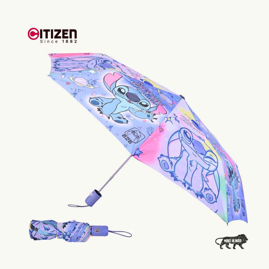 Citizen 3 Fold Auto Kids Umbrella Lilo Stitch Print