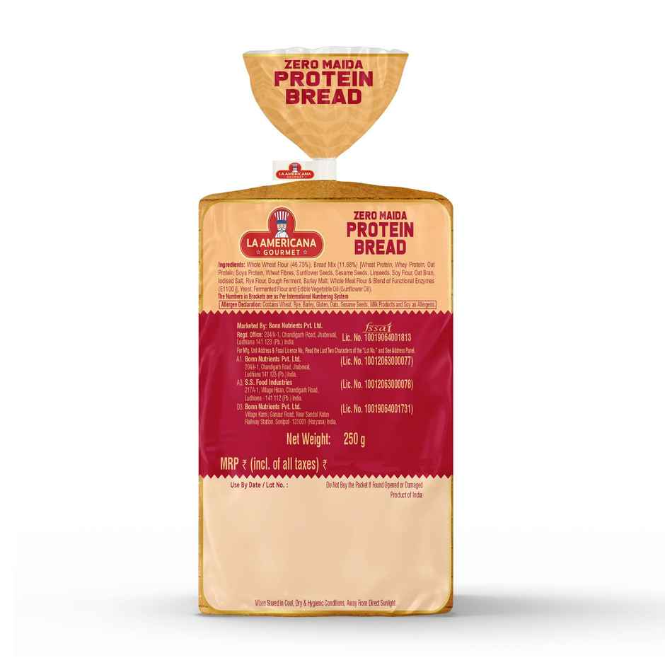 LA Americana Zero Maida Protein Bread