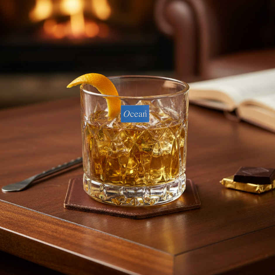 Ocean Traze-Pst Whisky Glass | 350 ml | 6 pcs