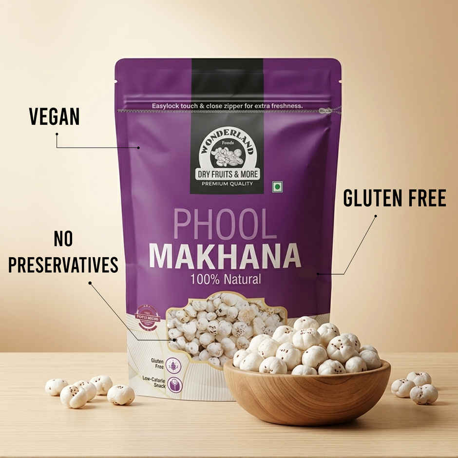 Wonderland Foods Vrat Phool Makhana