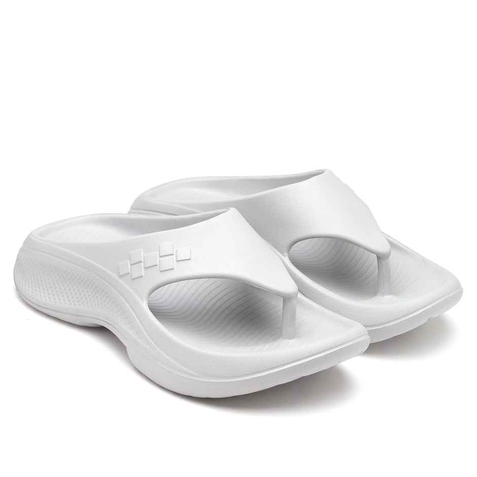 Asian Safari-01 Men Slippers Light Grey (Size-10)