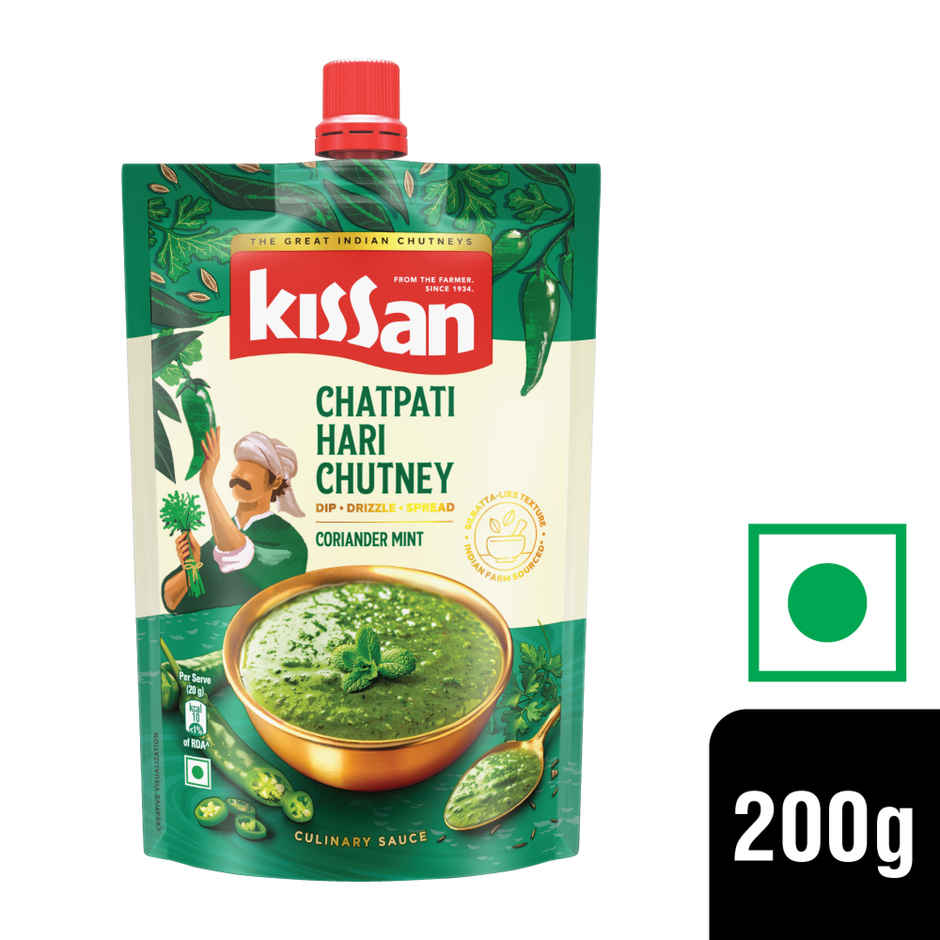 Kissan Chatpati Hari Chutney Doy