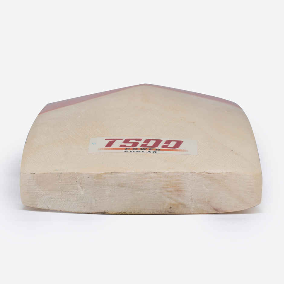 Decathlon FLX Adult Soft & Medium Tennis Ball Cricket Bat | Red | Size 6