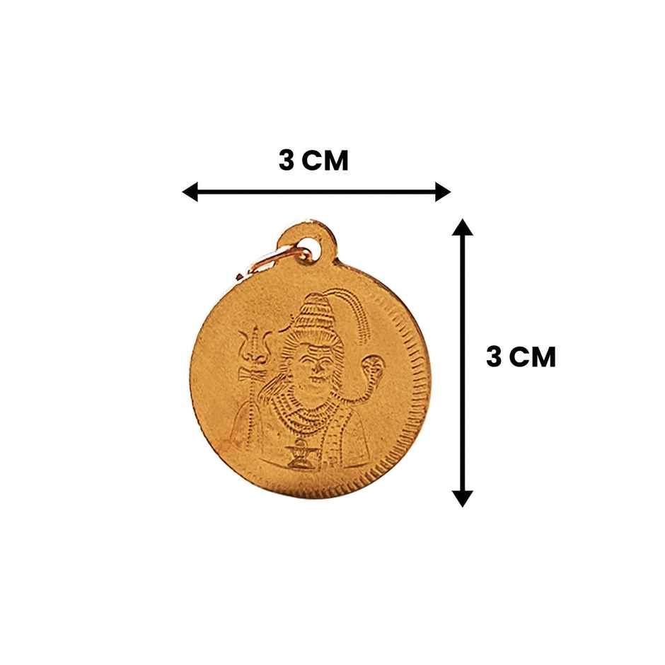 Copper Shiva Pendant | Puja & Spiritual Use | Svasti