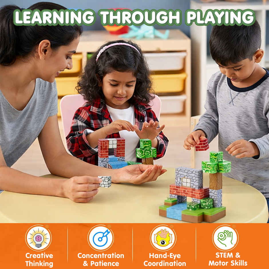 Kidology Magnetic Building Blocks For Kids