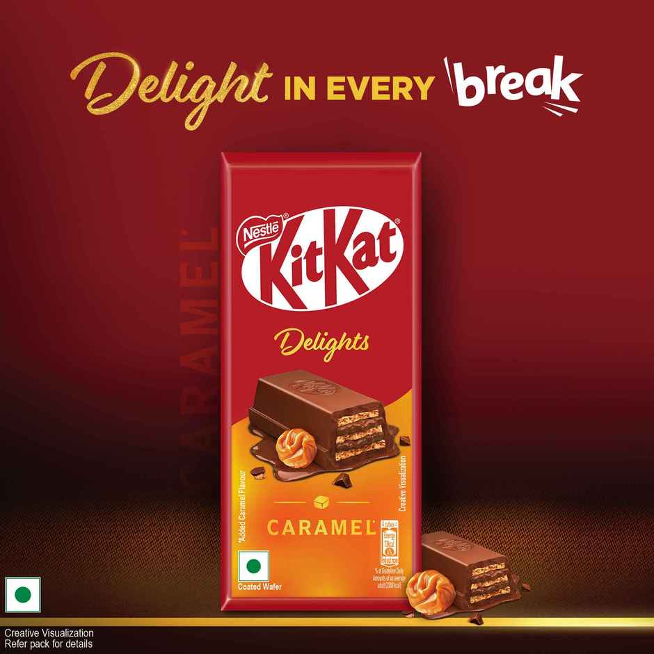 Nestle KitKat Delights Caramel Chocolate