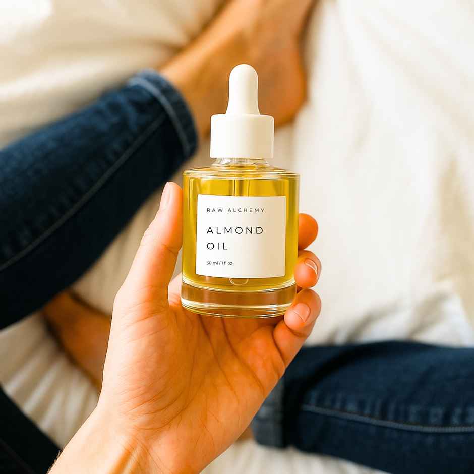 RAW ALCHEMY Cold Pressed Almond Oil for Face & Skin