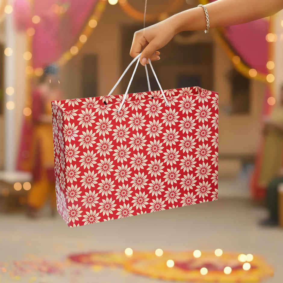 Red Gift Bag | Mad Over Print