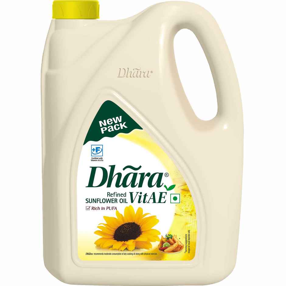 Dhara Refined Sun Flower Oil | Jar