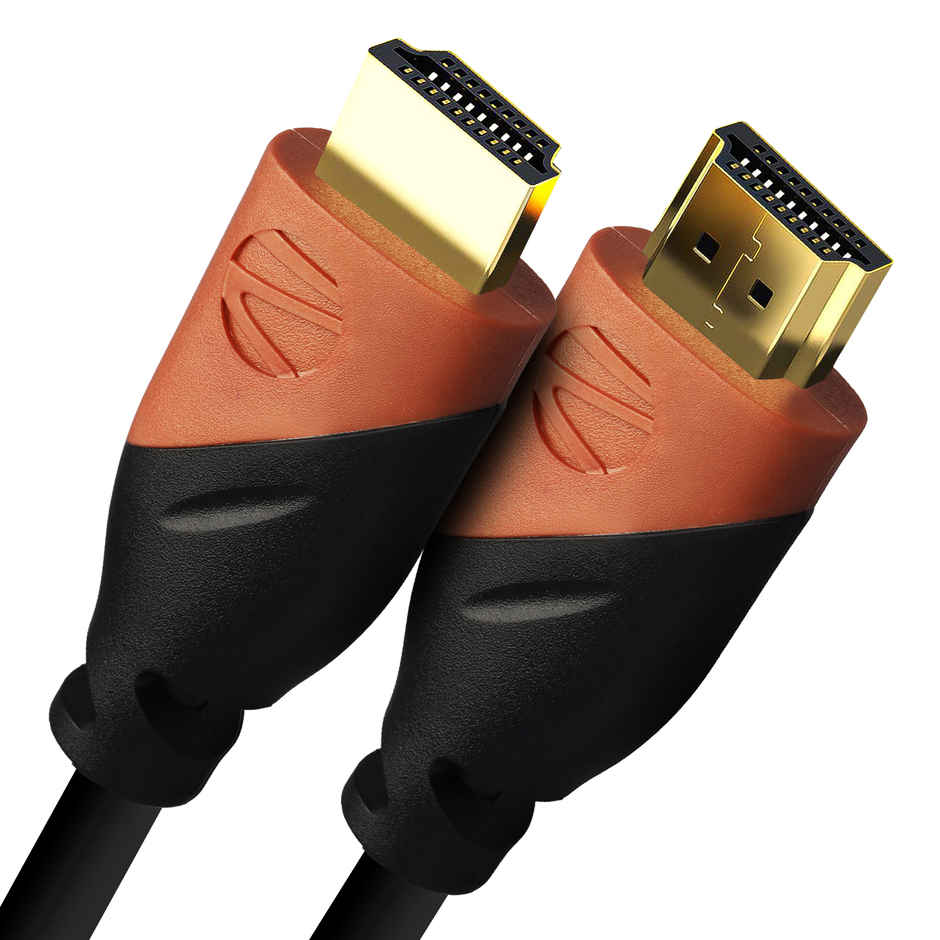 Zebronics HDMI 2.0 Cable, 3m, 4K/60Hz, 18Gbps, ARC, 3D, CEC, Male to Male HAA3020A