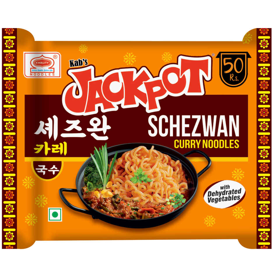 Korean Kab's Jackpot Schezwan Curry Noodles Veg