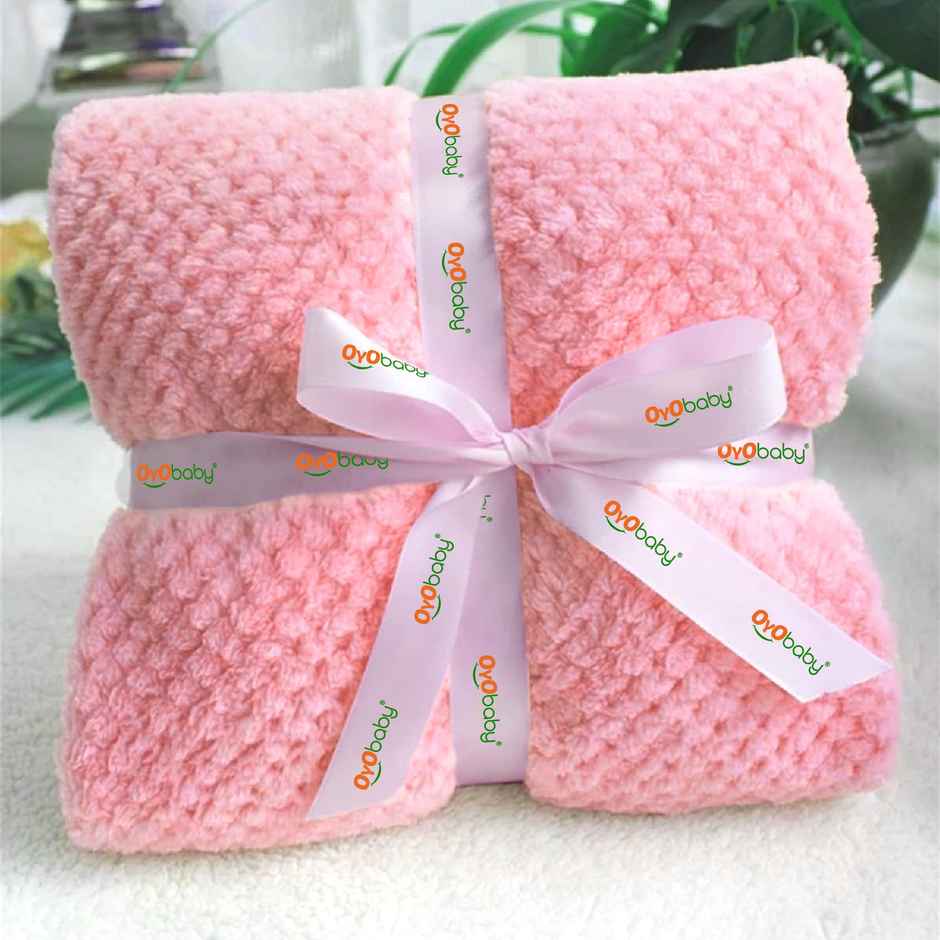 Oyo Baby Wrapping Cum Baby Blanket For Babies0-24 Months, 100Cm X 80 Cm