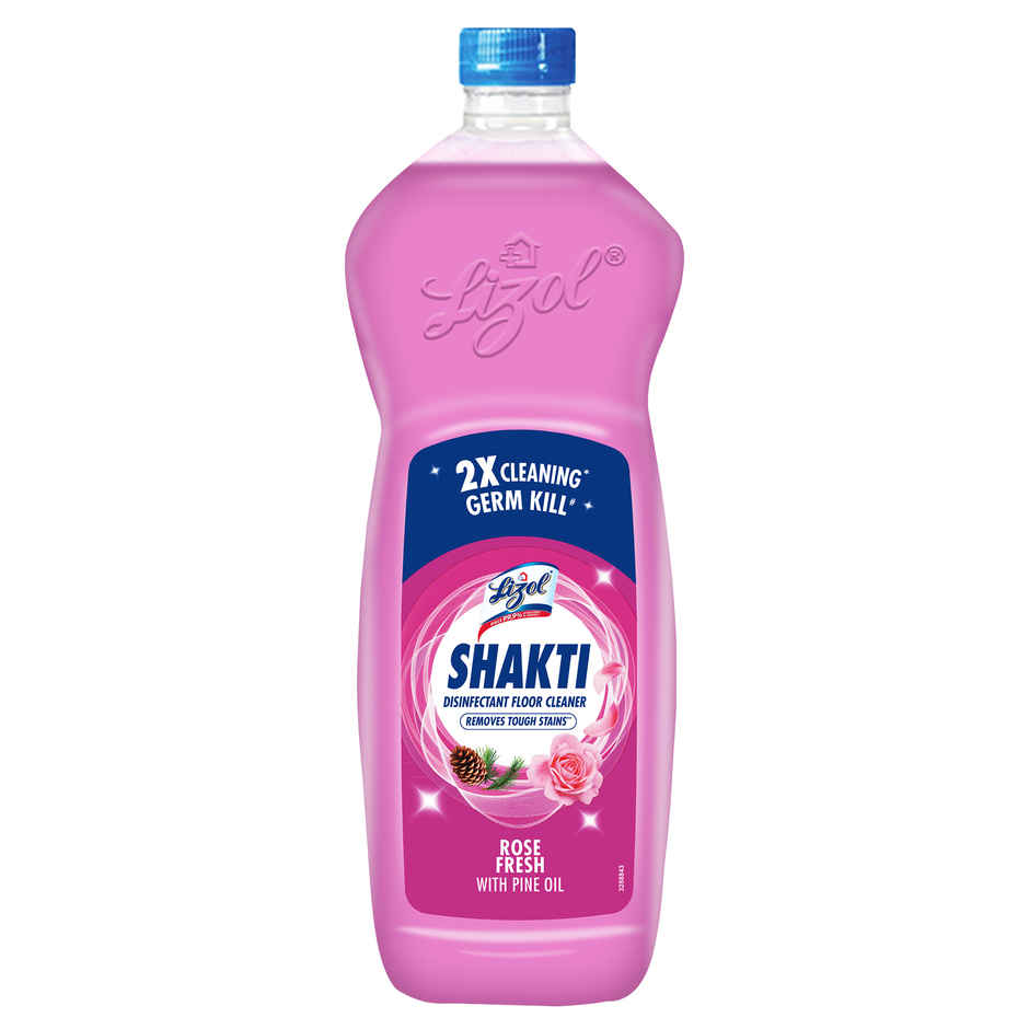Lizol Rose Fresh Shakti Disinfectant Floor Cleaner