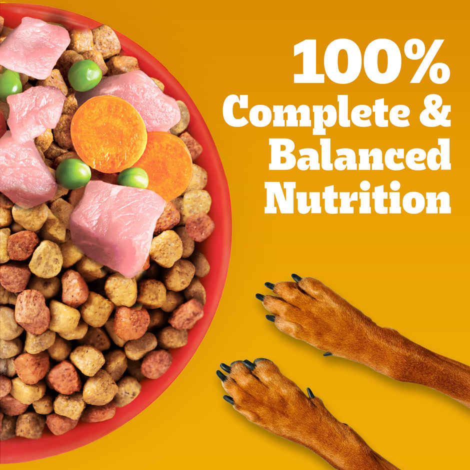 Pedigree Adult Chicken & Vegetables Dry Dog Food