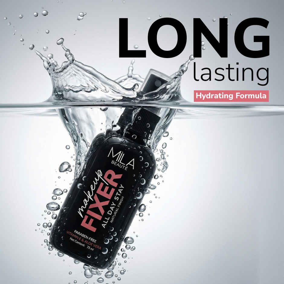 Mila Beaute Natural Makeup Fixer With Vitamin E and Aloe Vera