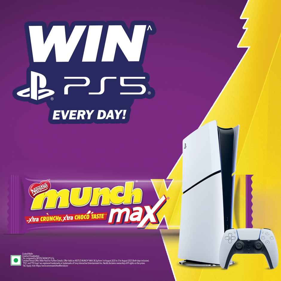 Nestle Munch Max Choco Coated Crunchy Wafer Bar