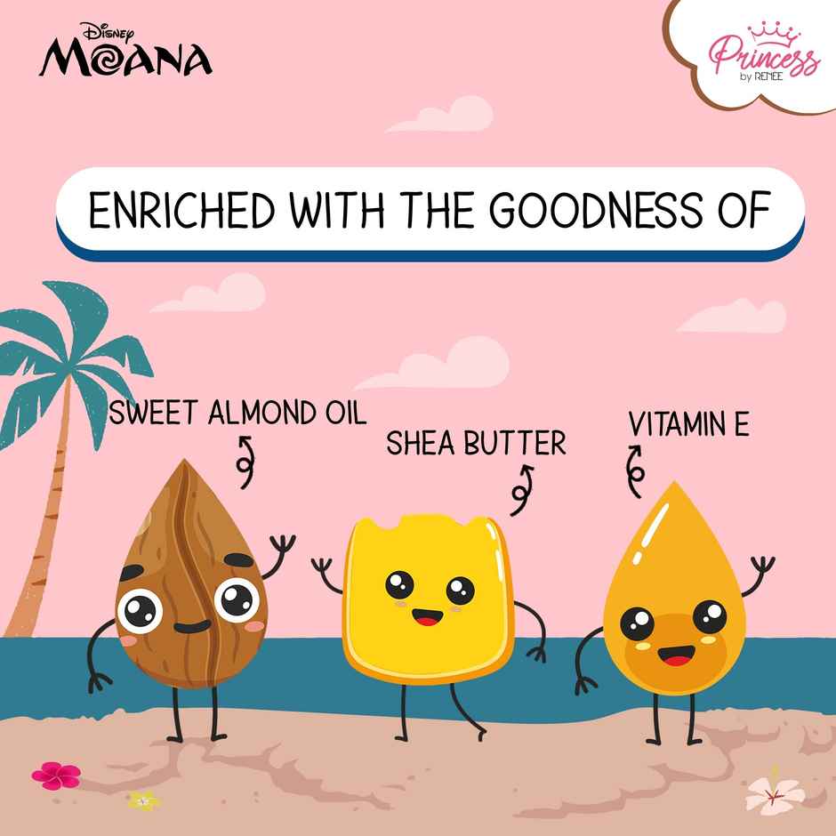 Renee Princess by Renee Disney Moana Beachy Peachy Lip Balm