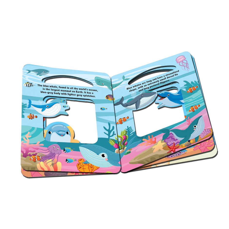 Die Cut Window Board Book - In the Ocean