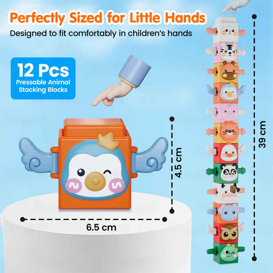 Kidology Animal Stacking Cubes Set