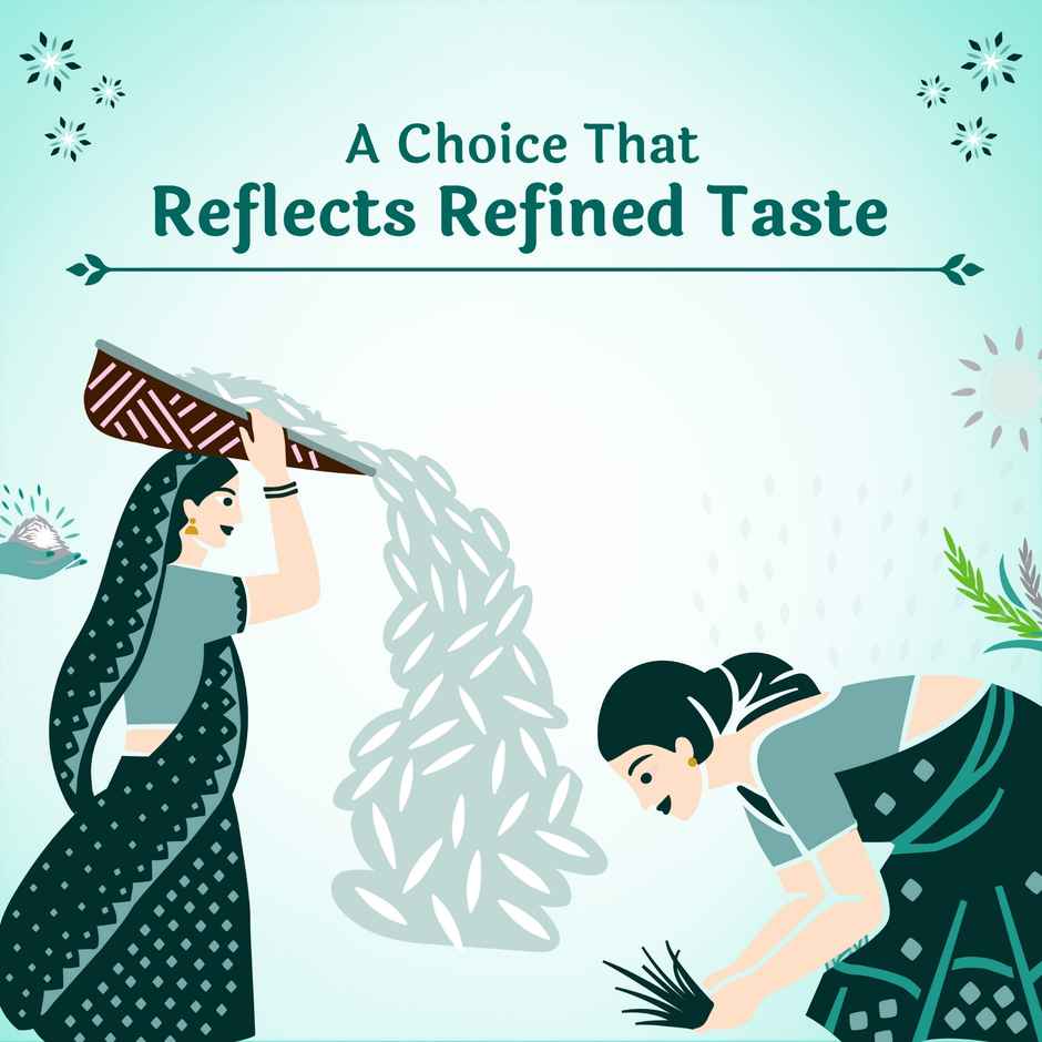 India Gate Flavourful and Fine Dubar Basmati Rice | Long and Slender Grains | Naturally Aged