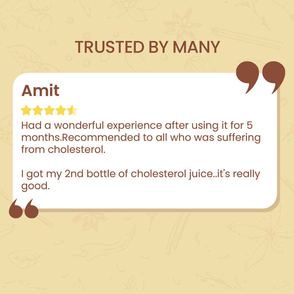 Krishna Herbal and Ayurveda Cholesterol Care Juice