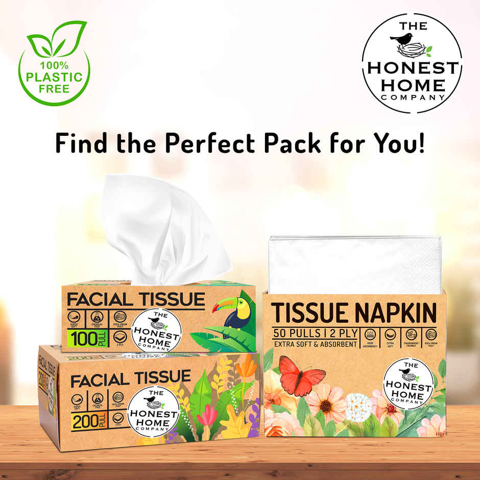 The Honest Home Company Napkins | 2 Ply | 50 sheets