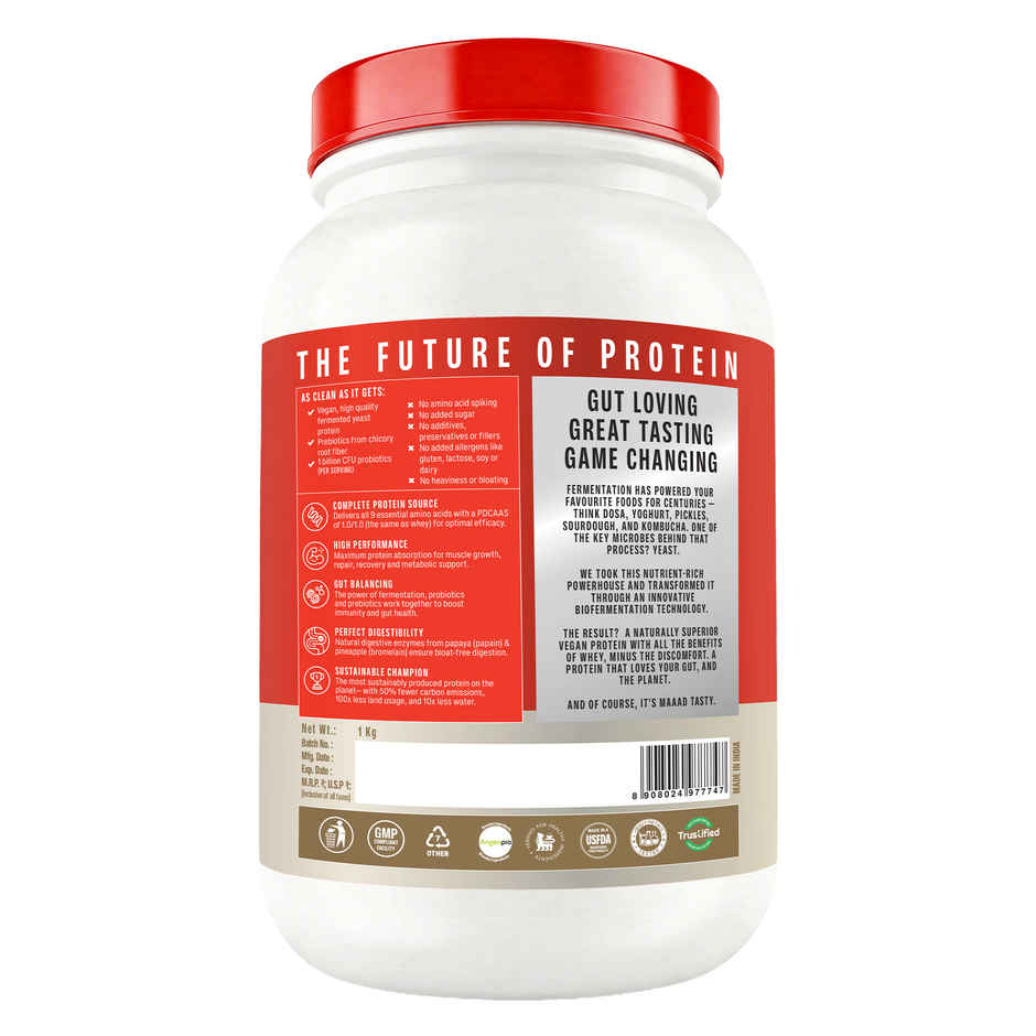 Superyou Pro Fermented Yeast Protein | Unflavoured | 27g Protein Per Scoop