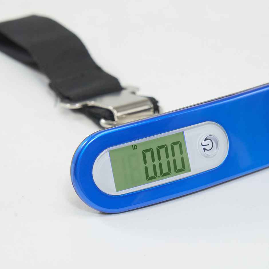 Nasher Miles Digital Electronic Luggage Weighing Scale for Travel- Bags 50 kg Capacity- Blue