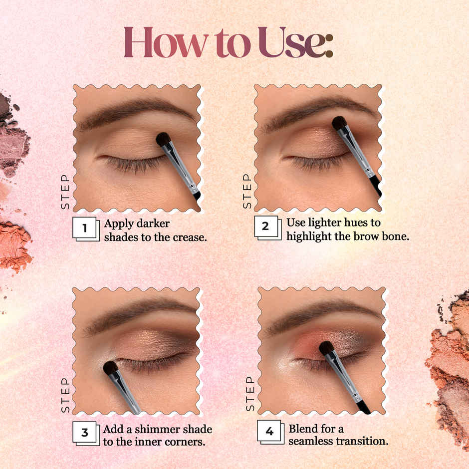 Hilary Rhoda Perfection Eyeshadow Palette | Highly Pigmented Eyeshadow Palette | Shade 3