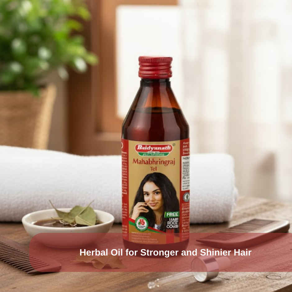 Baidyanath Asli Ayurveda Mahabhringraj Hair Oil