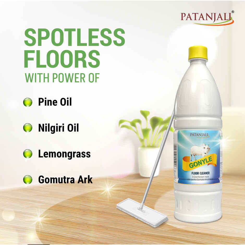 Patanjali Gonyle Natural Floor Cleaner Liquid for Everyday Home Cleaning