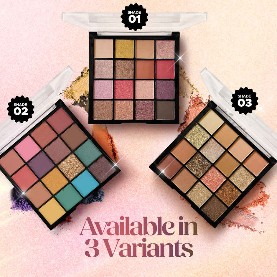 Hilary Rhoda Perfection Eyeshadow Palette | Highly Pigmented Eyeshadow Palette | Shade 3