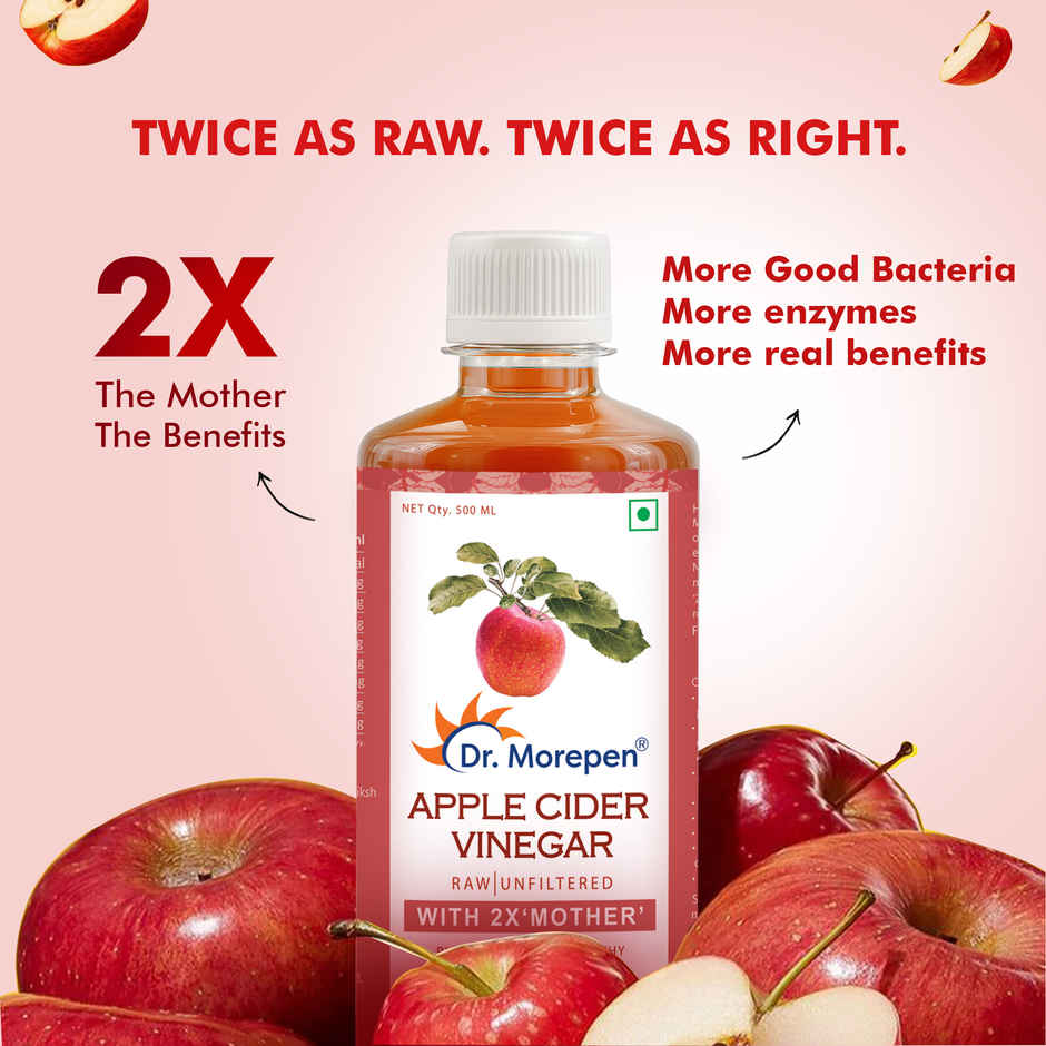 Dr. Morepen Apple Cider Vinegar with Vitamins & Minerals Helps in Weight Loss