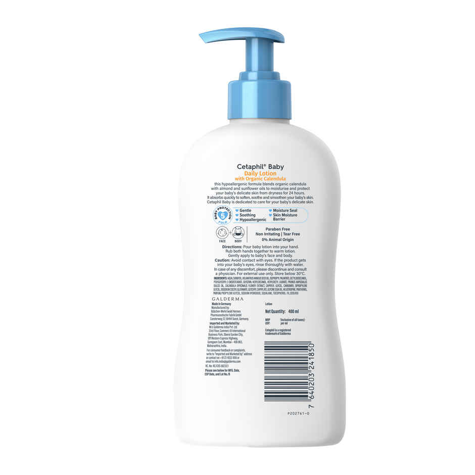 Cetaphil Baby Daily Lotion With Organic Calendula