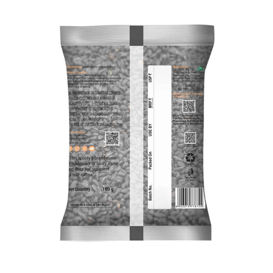 Nutraj Classic Kalonji (Kala Jeera) - Pouch