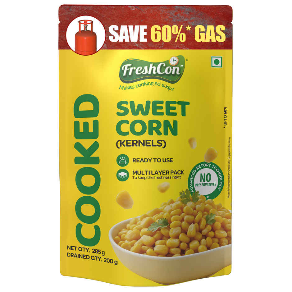 Freshcon Cooked Sweetcorn Kernel