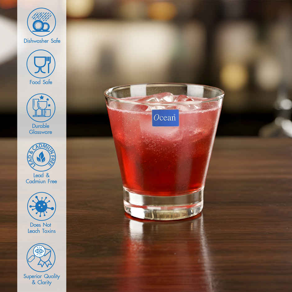 Studio Whisky Glass | 6 pcs | 345 ml | Ocean Glassware