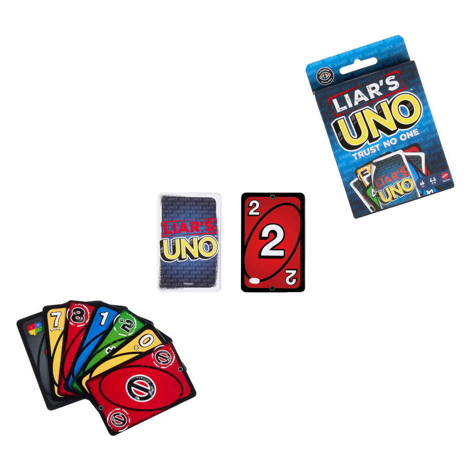 Mattel Games Liars UNO Card Game