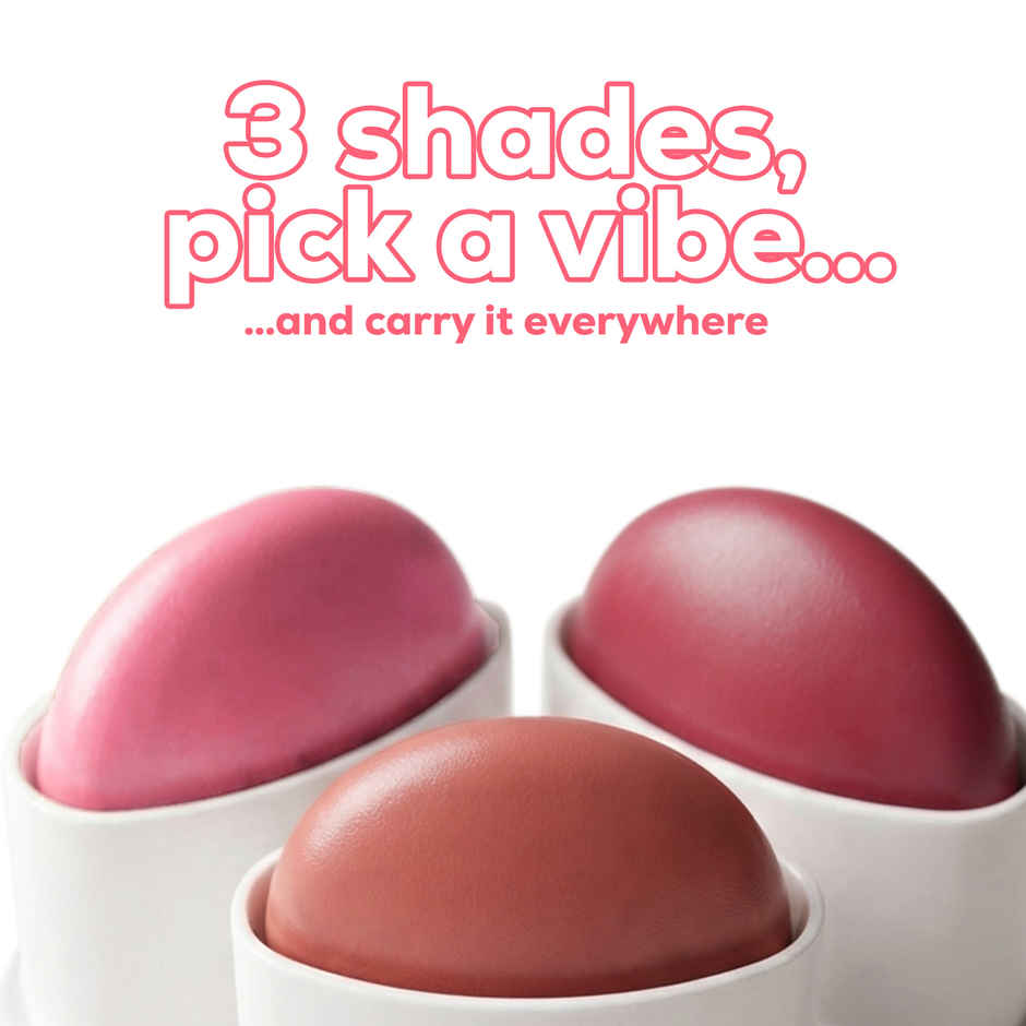 RENEE Blushie Blurring Blush Stick, Buildable Formula with Matte Finish | Peachy Please