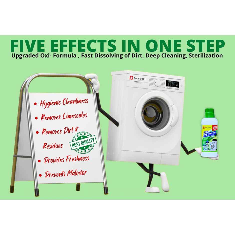 Dcalcifer Washing Machine Cleaner and Descaler Liquid
