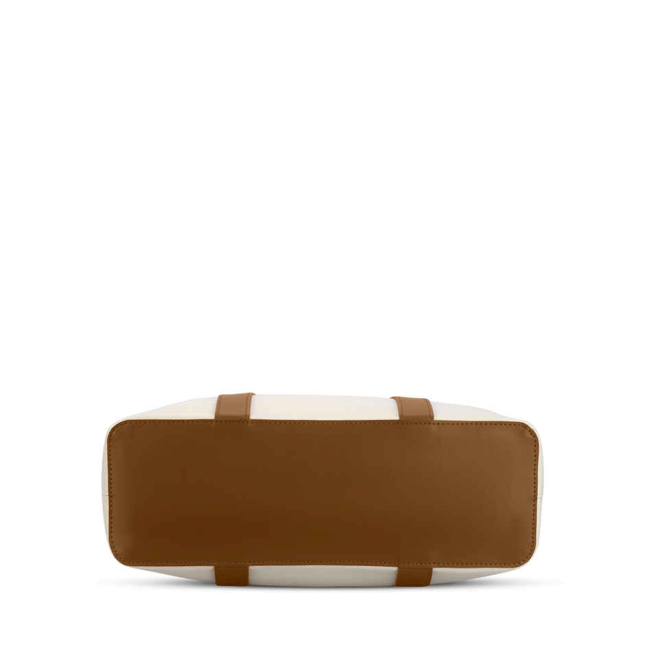 Lavie Women's Colourblock Regan Large Tote Handbag | Off White