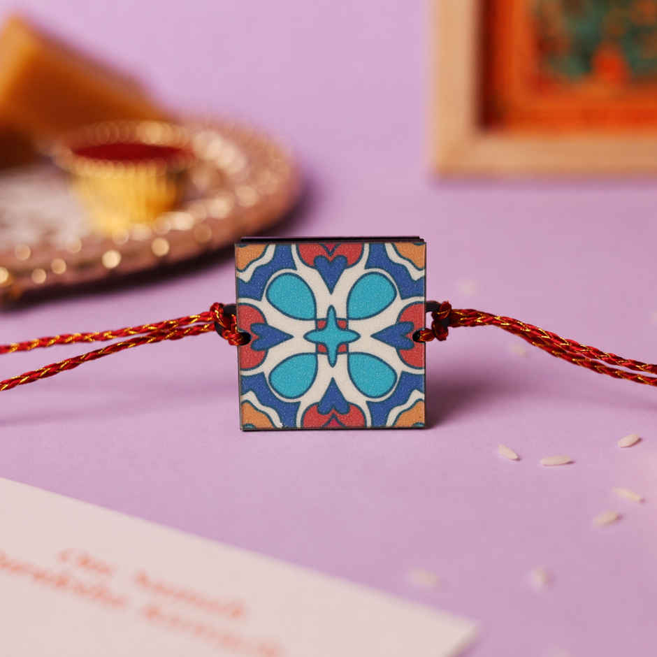 Secret Message Rakhi | Unique Find Greeting Card | Pack of 1 | Oye Happy