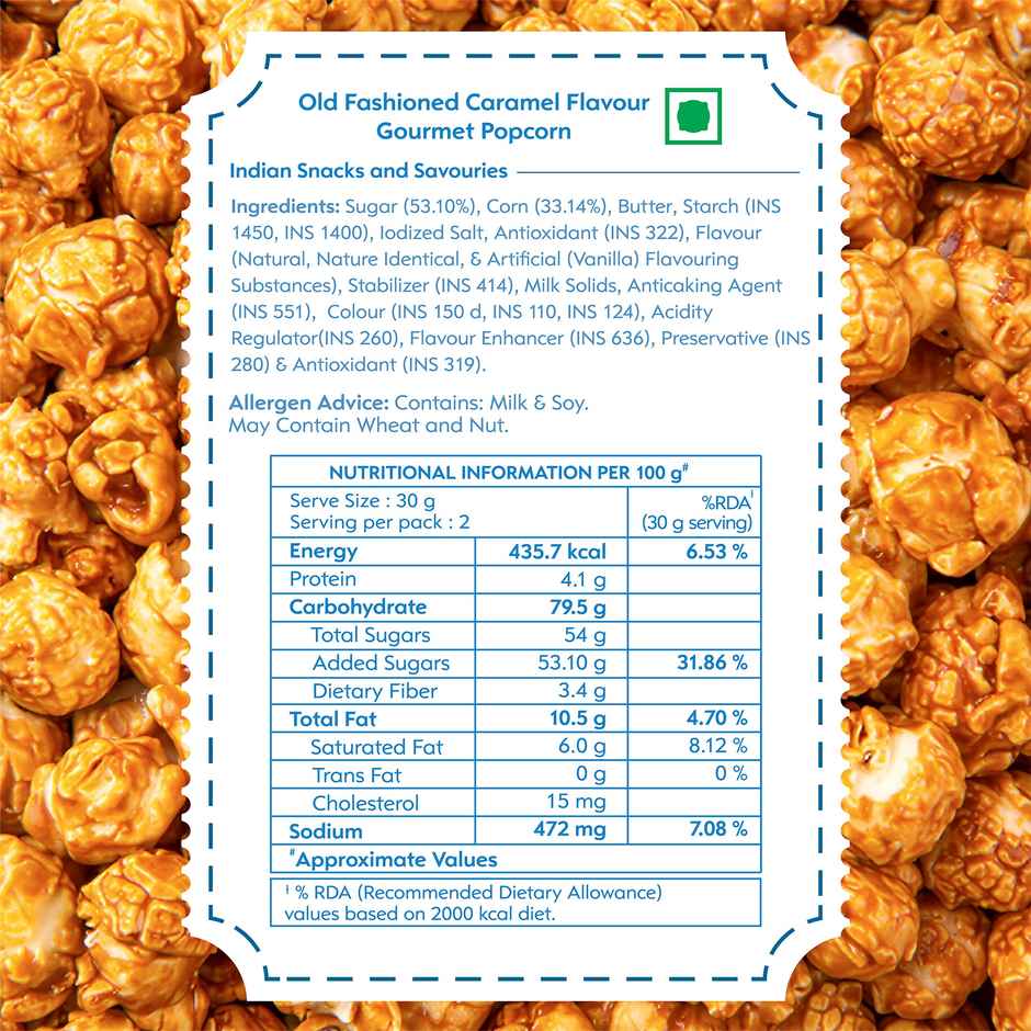 The Theatre Project  Popcorn Caramel Pouch