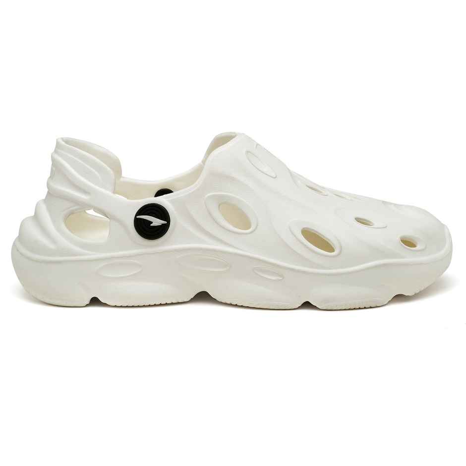 Asian Safari-02 Men Clogs Off White (UK-7)