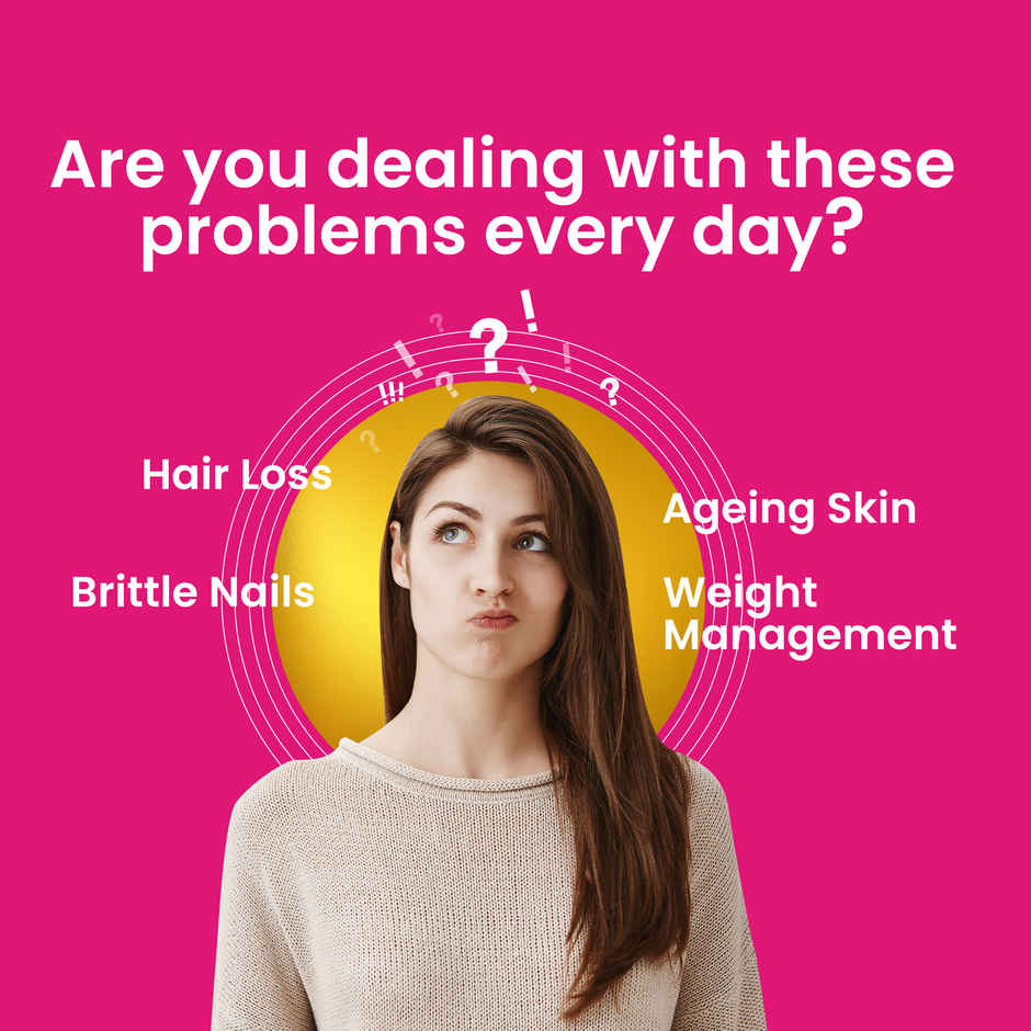 Dr. Morepen Biotin+ Advanced for Hair Growth, Skin & Nails Health