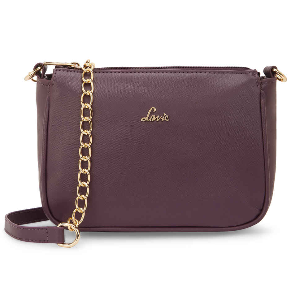 Lavie Women's Rigel Csb Horizontal Cross Body Sling Bag | Ladies Purse Handbag | Purple
