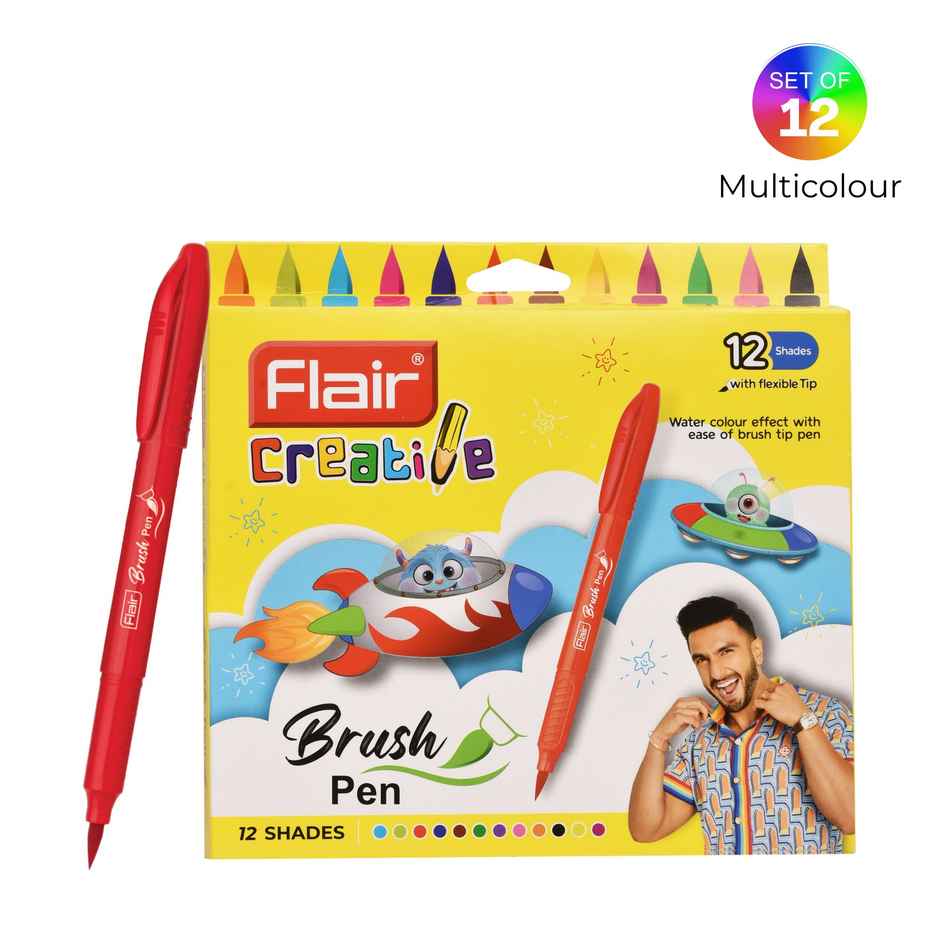 Flair Creative Brush Pen With Flexible Tip