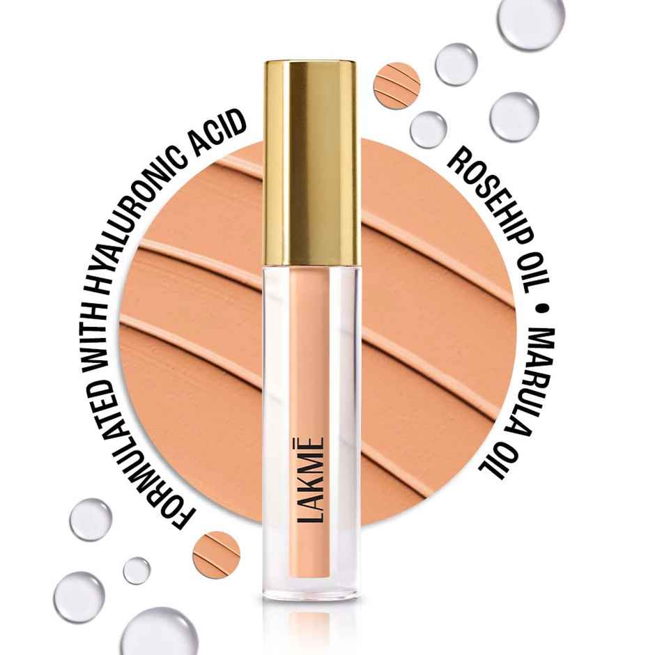 Lakme 9to5 Hya Matte Liquid Concealer | Nude