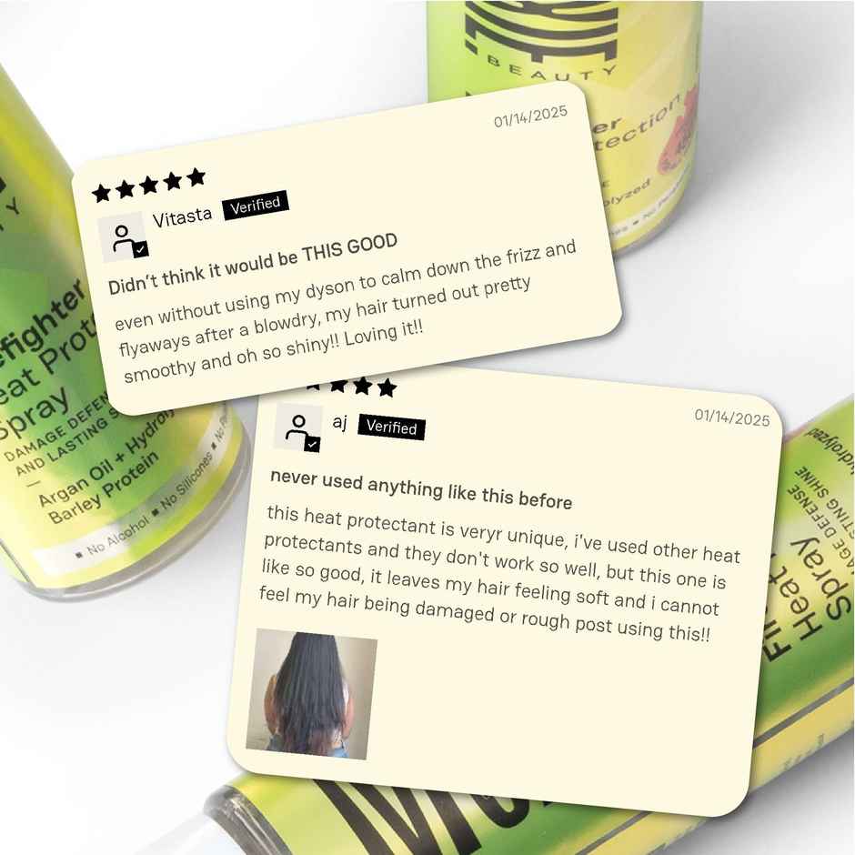 Moxie Beauty Firefighter Heat Protection Spray