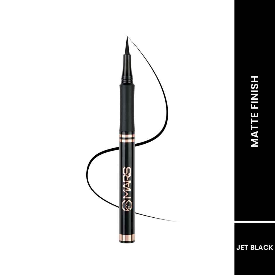 MARS Cosmetics Liquid Pen Eyeliner With Ultra Fine Tip (Jet Black)